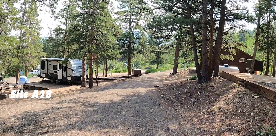 Estes Park Campground at East Portal, Site 28