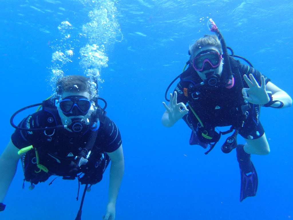 Our First Dive in Bonaire