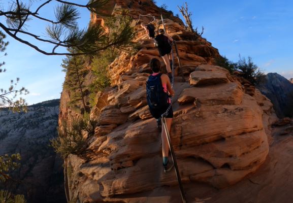 The Chains in Zion National Park